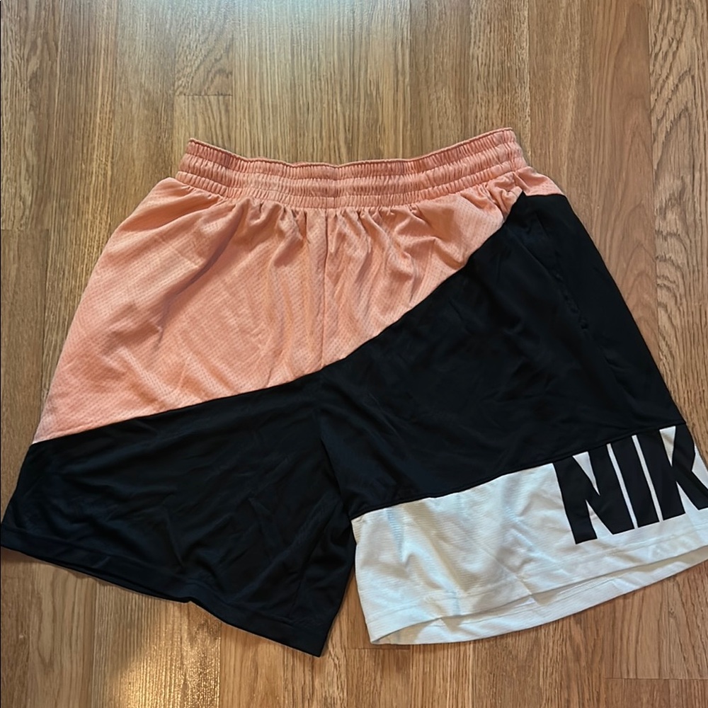 Nike MENS Peach/Black / white Shorts